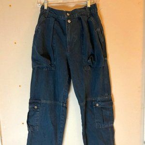 We The Free Wide Leg Cargo Pants Size 25